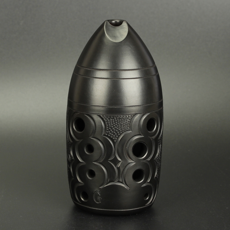 Ocarina Ceramic - Ocarina 10 Lubang Profesional untuk Dewasa,