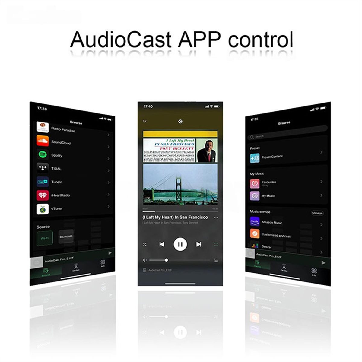 Music Audio Pro - Audiocast Pro M20 Penerima Musik Audio