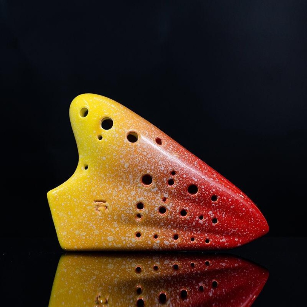 Ocarina Ceramic - Ocarinas 16 lubang kunci Alto C,