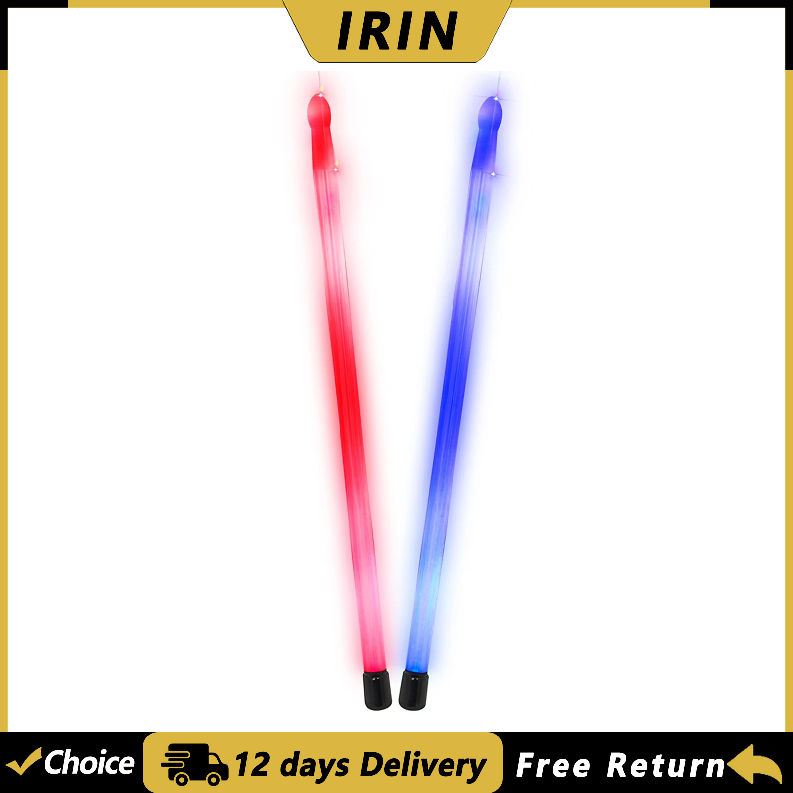Drum Stick 5A - IRIN 5A Stik Drum Akrilik Berkilau