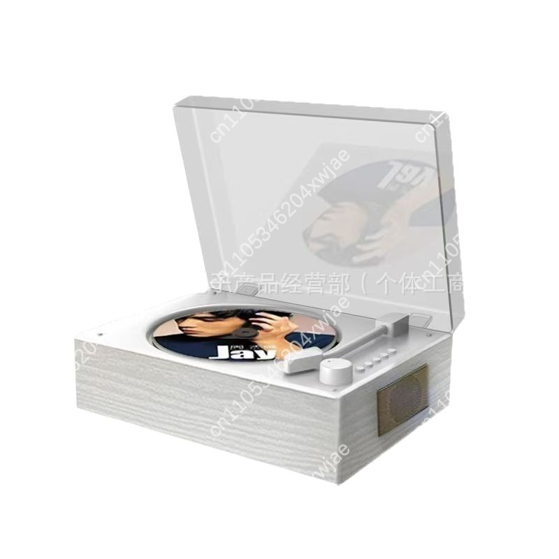 Audio Music Player - Pemutar CD Bluetooth Portabel Retro dengan