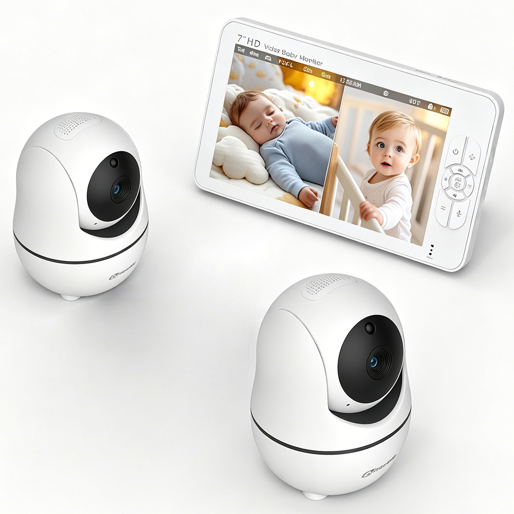 Audio Hd Music - Monitor Bayi Layar Terpisah HD 7
