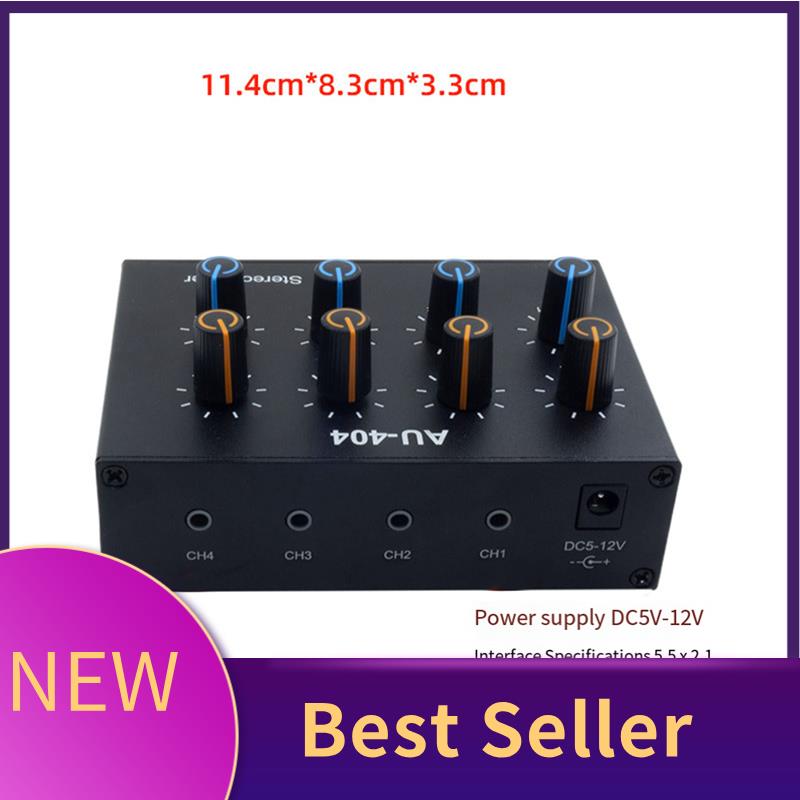 Audio And Music Mixer - M07K-AU-404 Suara Stereo Empat Mixer Output