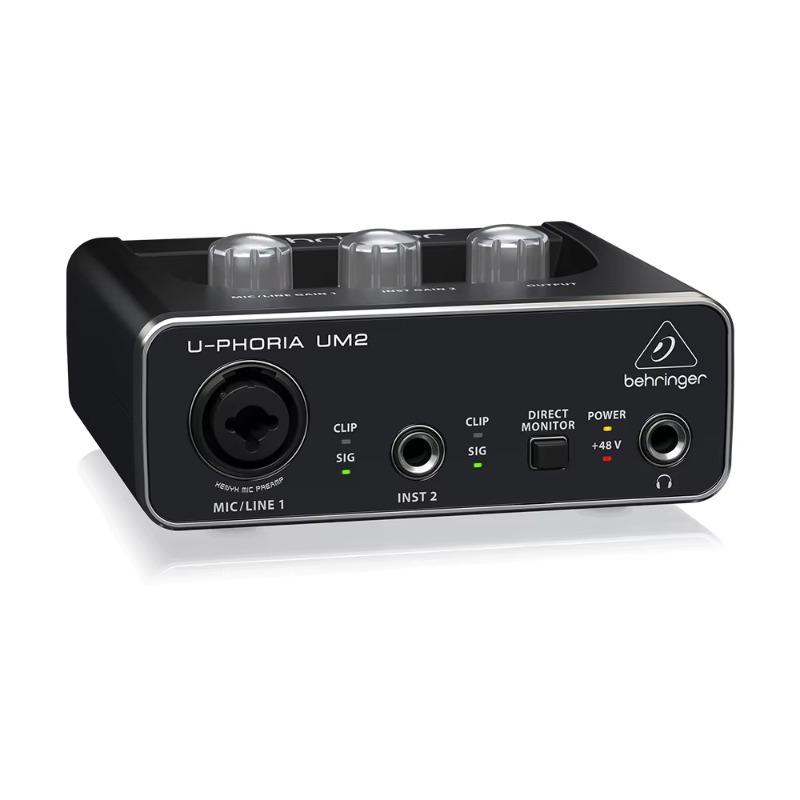 Audio Interface Usb - Behringer U-Phoria UM2 Kartu Suara 2-Channel
