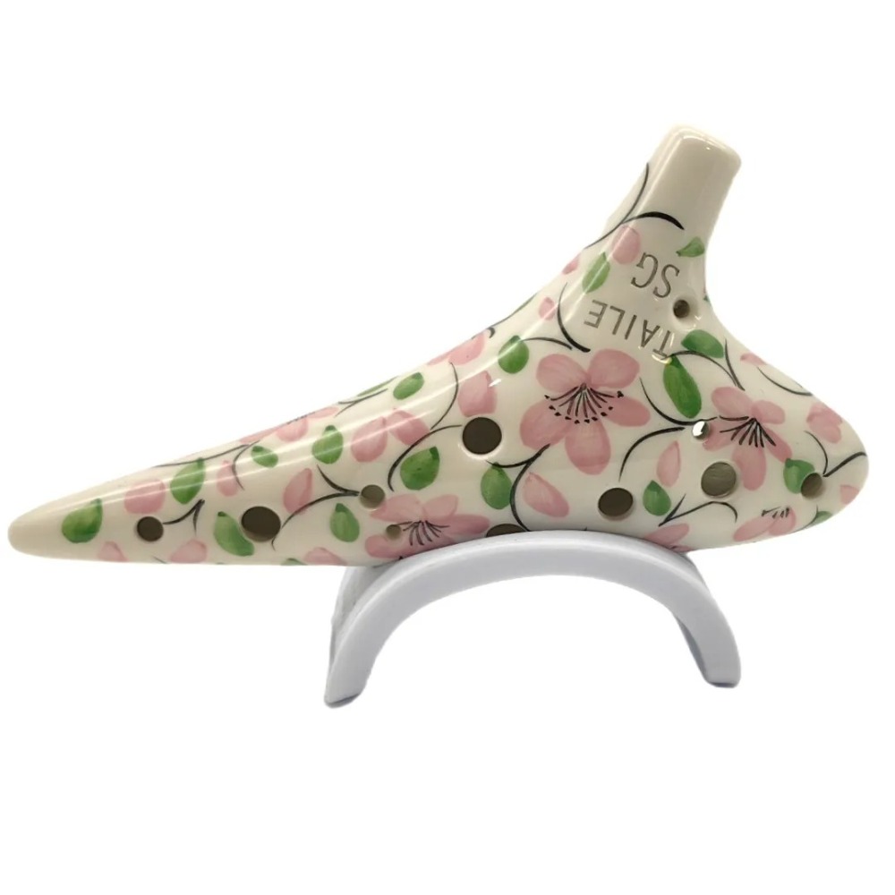 Ocarina Ceramic - Ocarina Keramik SG Tune Profesional 12-lubang,