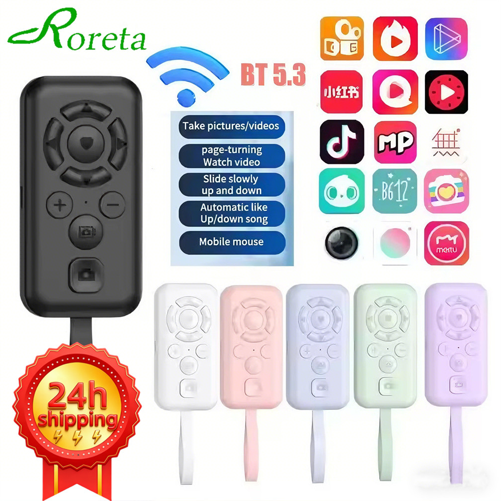 Audio Music Tiktok - Remote Kontrol Bluetooth Nirkabel untuk TikTok,