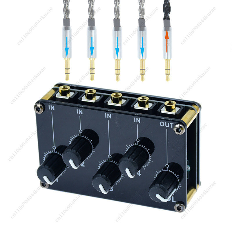 Audio And Music Mixer - Mixer Audio Langsung Dua Saluran 4