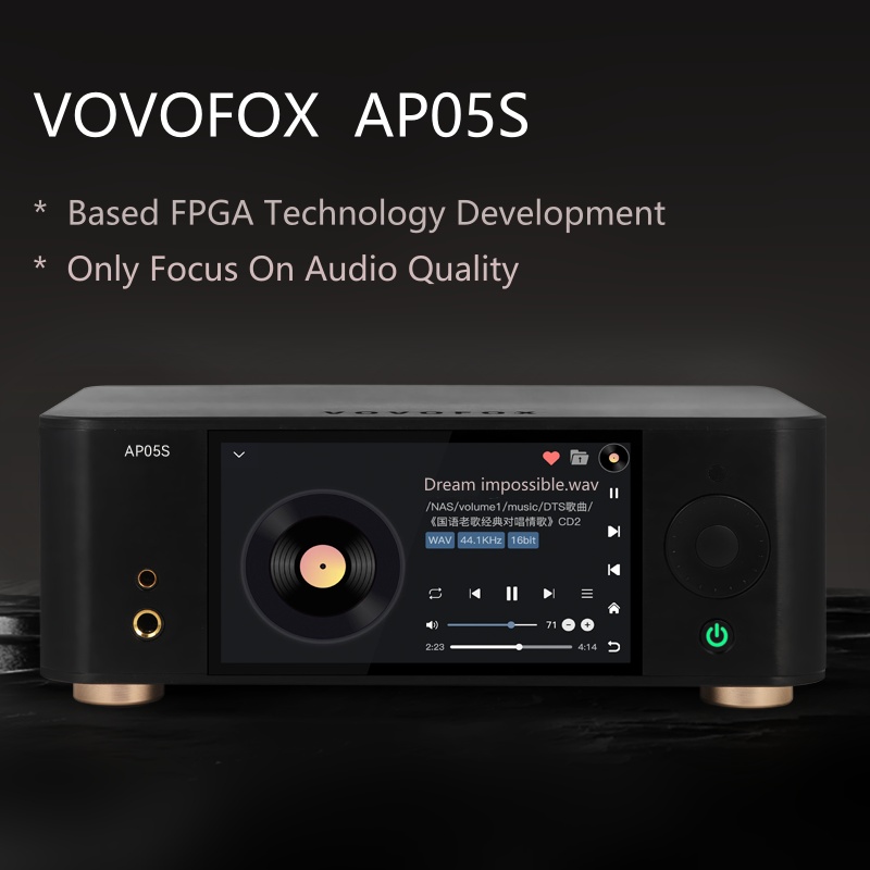 Audio Music Mp3 - VOVOFOX-HiFi AP05S Pemutar Musik Lossless Berbasis