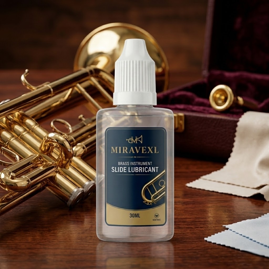 Trumpet Valve Oil - Minyak Katup Terompet Profesional MIRAVEXL 30ml