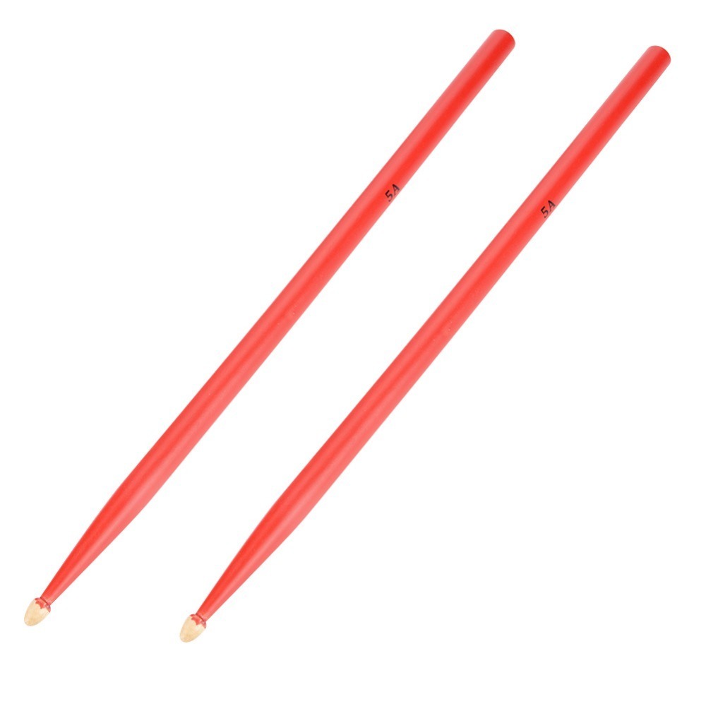 ​ Tongkat Drum 5A Hitam/Merah  - Drum Stick 5A ulasan dan harga