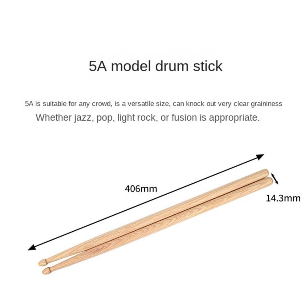 1 Pasang Stik Drum Klasik 5A/7 - Drum Stick 5A ulasan dan harga