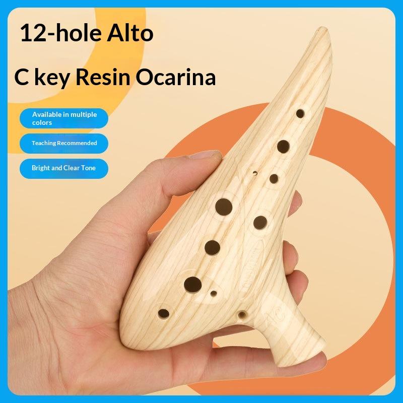 Instrumen Ocarina 12 Lubang Ba - Ocarina Ceramic ulasan dan harga