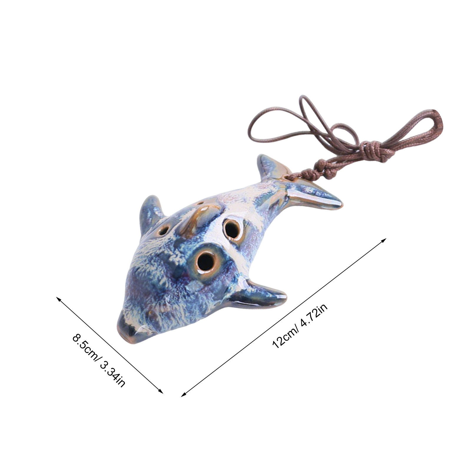 1 Buah Alat Musik Portabel Ser - Ocarina Ceramic ulasan dan harga