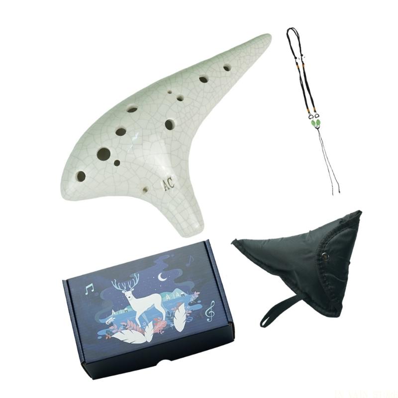 M5TC Profesional 12 Lubang Ker - Ocarina Ceramic ulasan dan harga