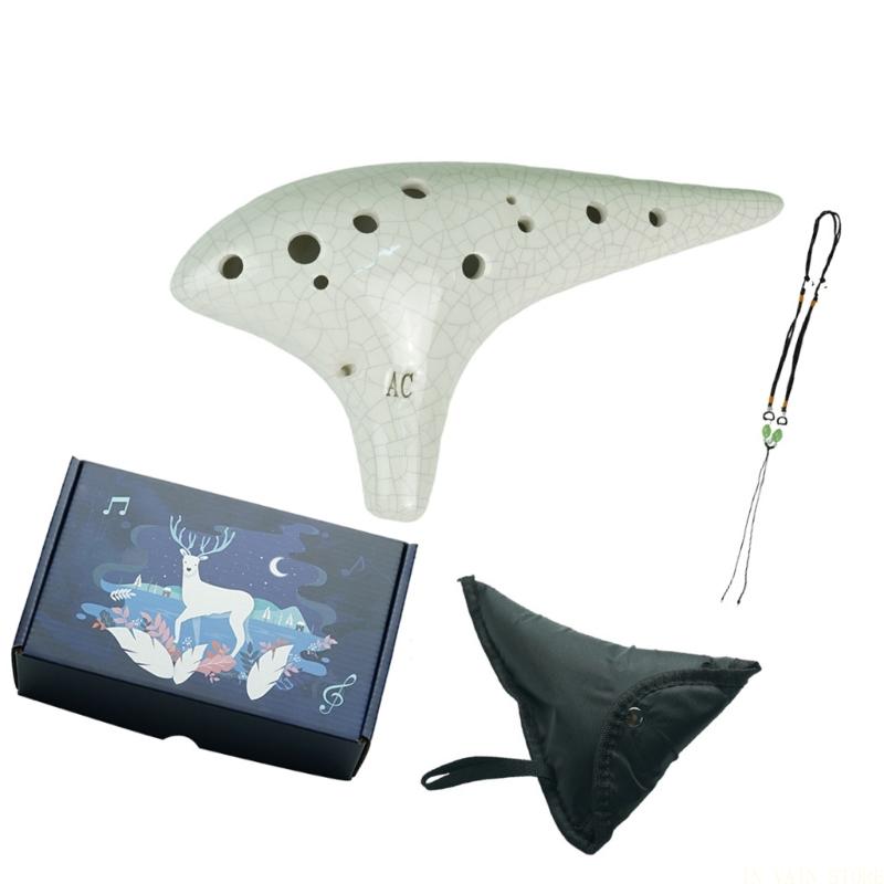 M5TC Profesional 12 Lubang Ker - Ocarina Ceramic ulasan dan harga
