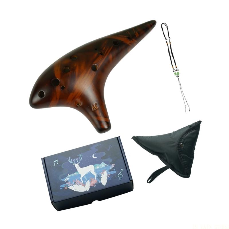 M5TC Profesional 12 Lubang Ker - Ocarina Ceramic ulasan dan harga