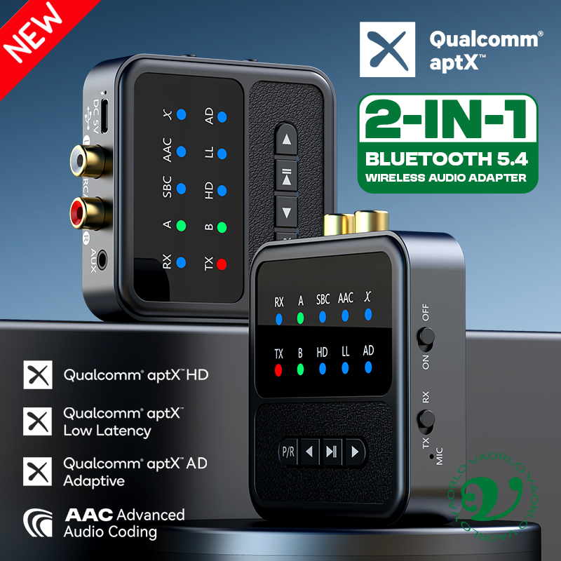 2 in 1 aptX Bluetooth 5.4 Pema - Audio Hd Music ulasan dan harga