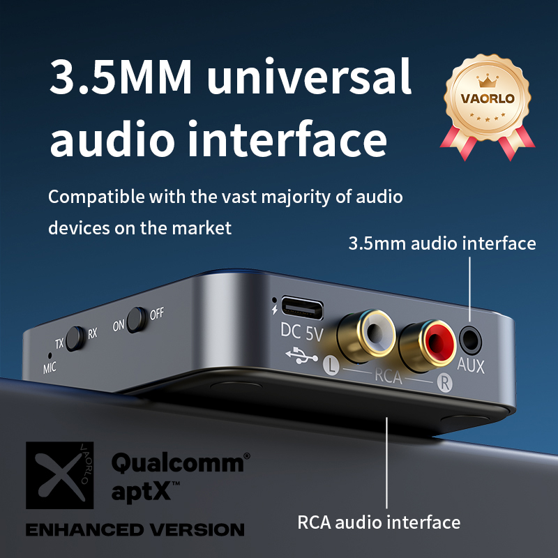 2 in 1 aptX Bluetooth 5.4 Pema - Audio Hd Music ulasan dan harga