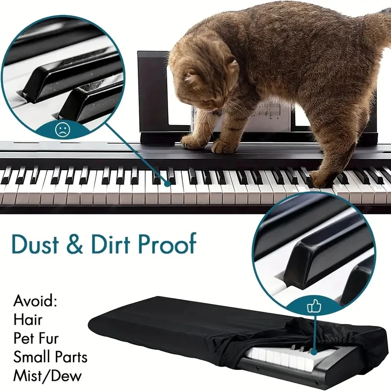 Penutup Debu Keyboard Piano 61 - Keyboard Piano 61 Key ulasan dan harga
