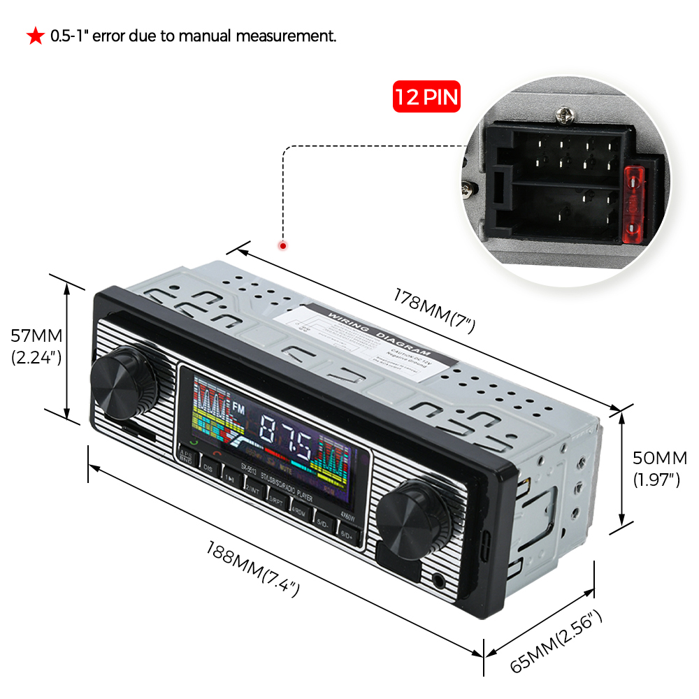 Pemutar MP3 nirkabel Bluetooth - Audio Music Mp3 ulasan dan harga