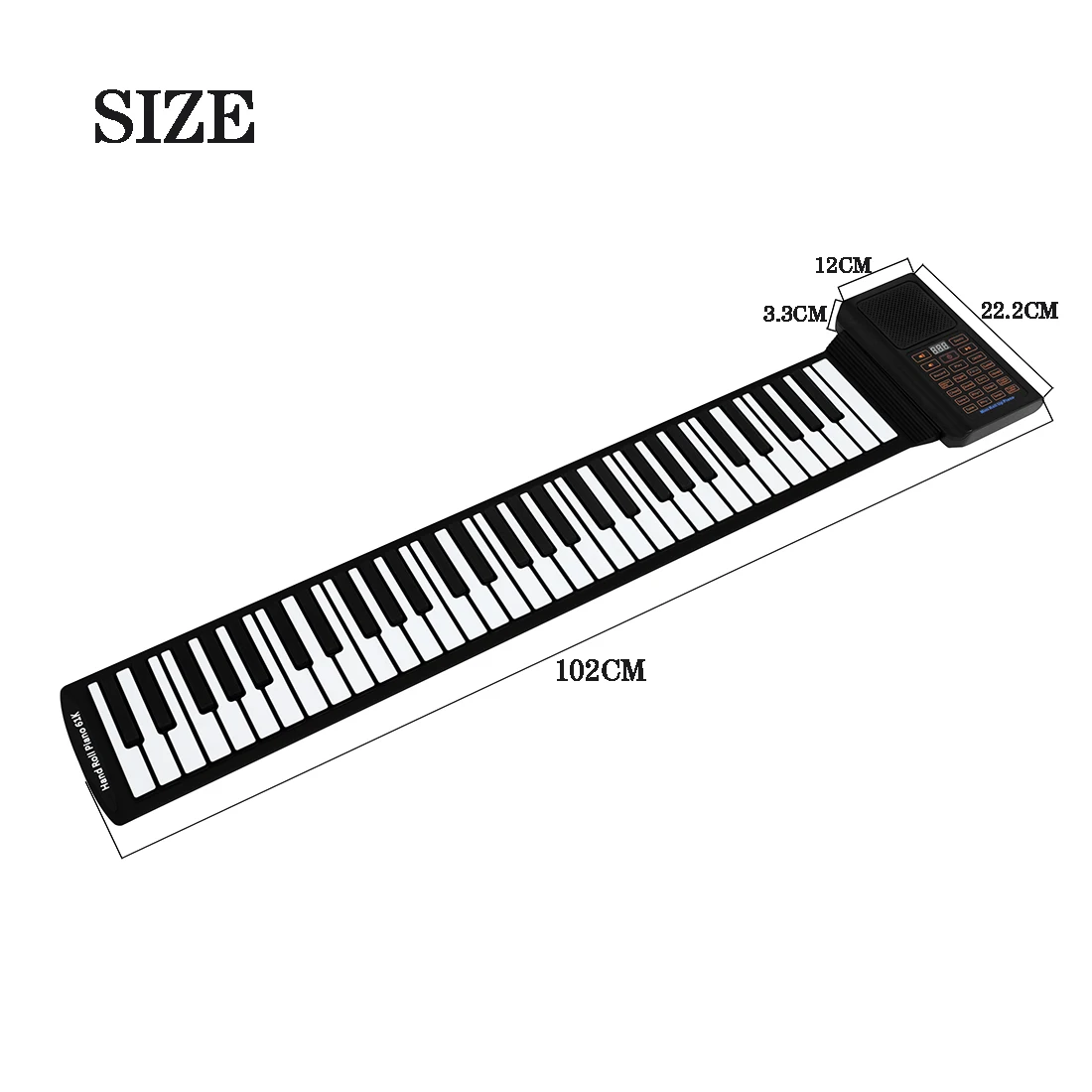 EP-15 Piano Lipat Portabel 61  - Keyboard Piano 61 Key ulasan dan harga