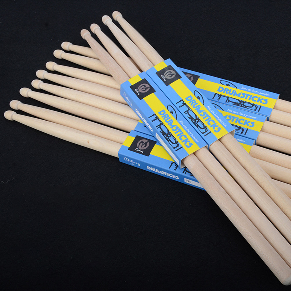 1 Pasang Stik Drum Kayu 5A 7A  - Drum Stick 5A ulasan dan harga