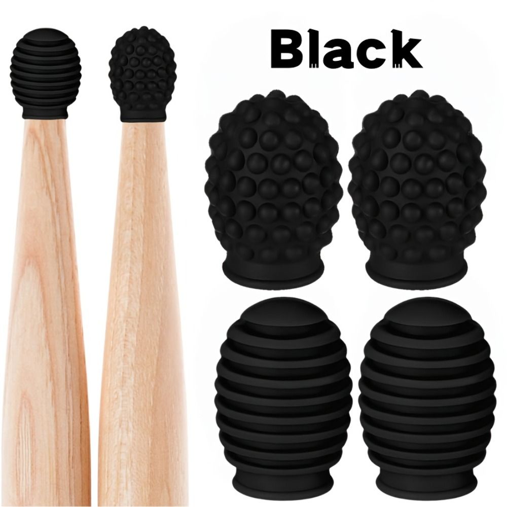 2 Buah Penutup Drum Silikon Pe - Drum Stick 5A ulasan dan harga