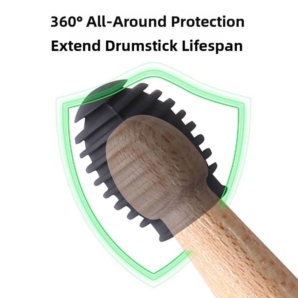 2 Buah Penutup Drum Silikon Pe - Drum Stick 5A ulasan dan harga