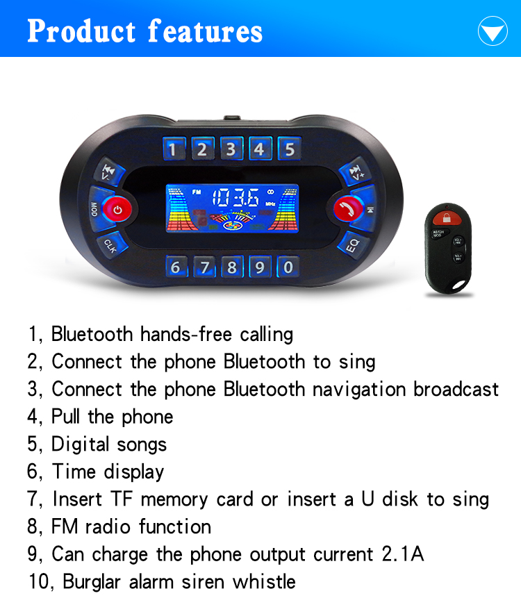 MT730 Speaker Bluetooth sepeda - Audio Music Mp3 ulasan dan harga