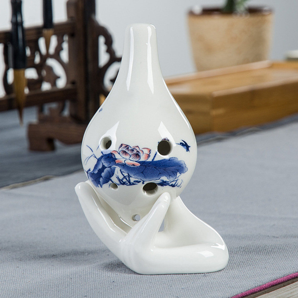 3 Buah Penyangga Ocarina Keram - Ocarina Ceramic ulasan dan harga