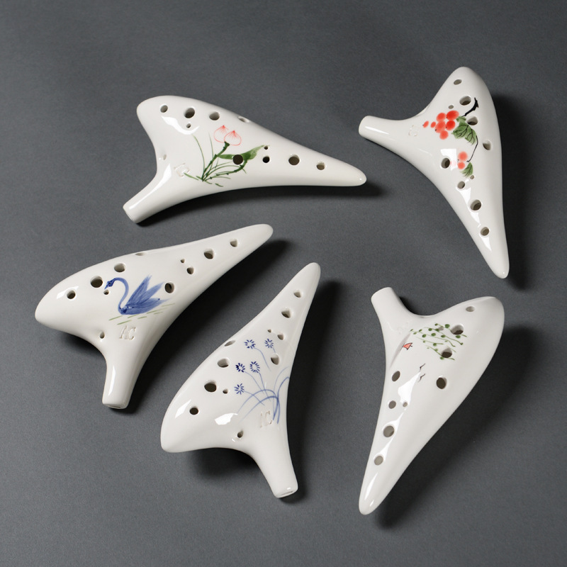 Ocarina 12-lubang Profesional  - Ocarina Ceramic ulasan dan harga