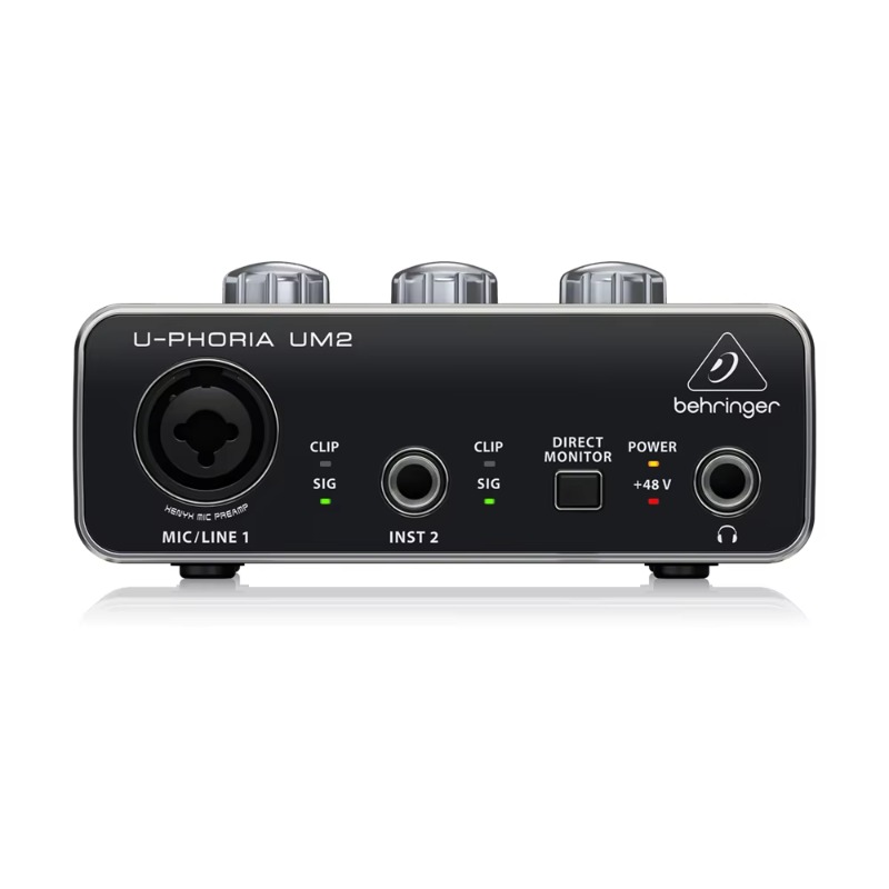 Behringer U-Phoria UM2 Kartu S - Audio Interface Usb ulasan dan harga