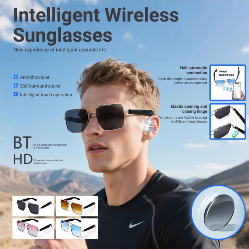 Kacamata Pintar Echowear Smart - Audio Music Hall ulasan dan harga