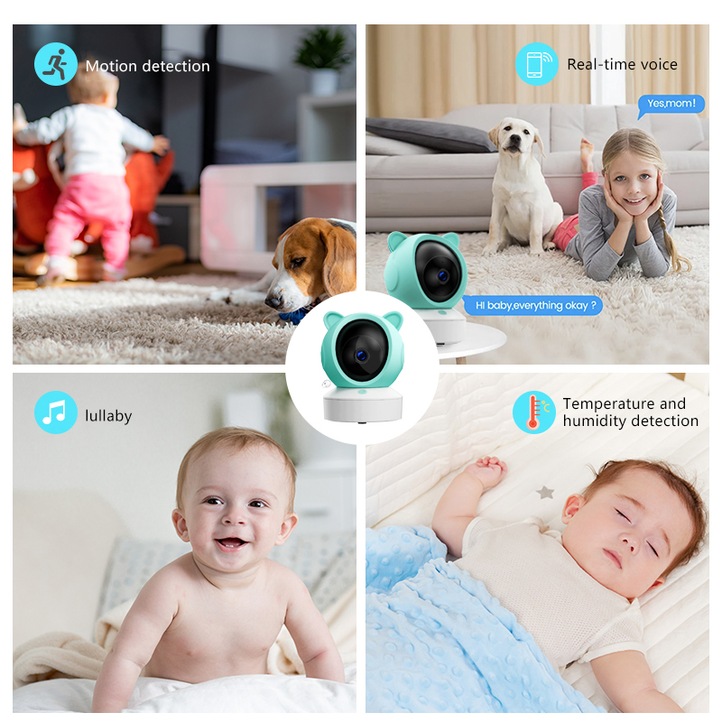 Danmini 1080P Baby Monitor Mob - Audio Hd Music ulasan dan harga