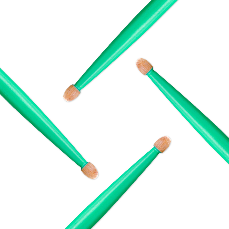Stik Drum Hun Hickory Berwarna - Drum Stick 5A ulasan dan harga