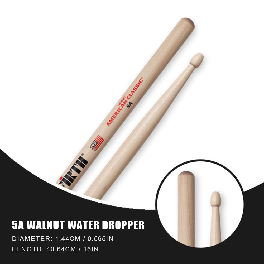 1-5 Pasang Stik Drum 5A/7A Pal - Drum Stick 5A ulasan dan harga