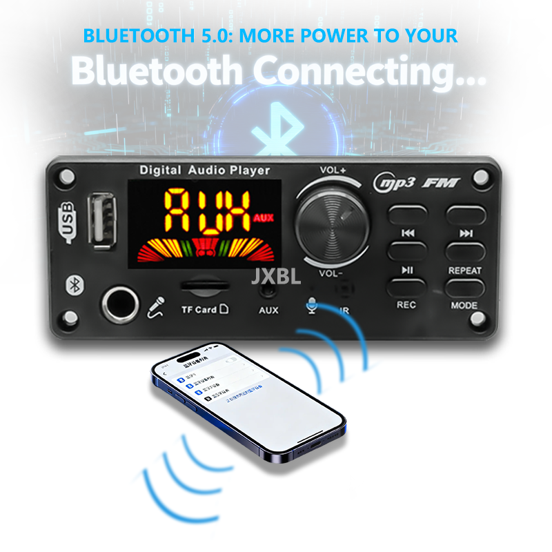 Papan Dekoder MP3 Bluetooth 5. - Audio Music Player ulasan dan harga