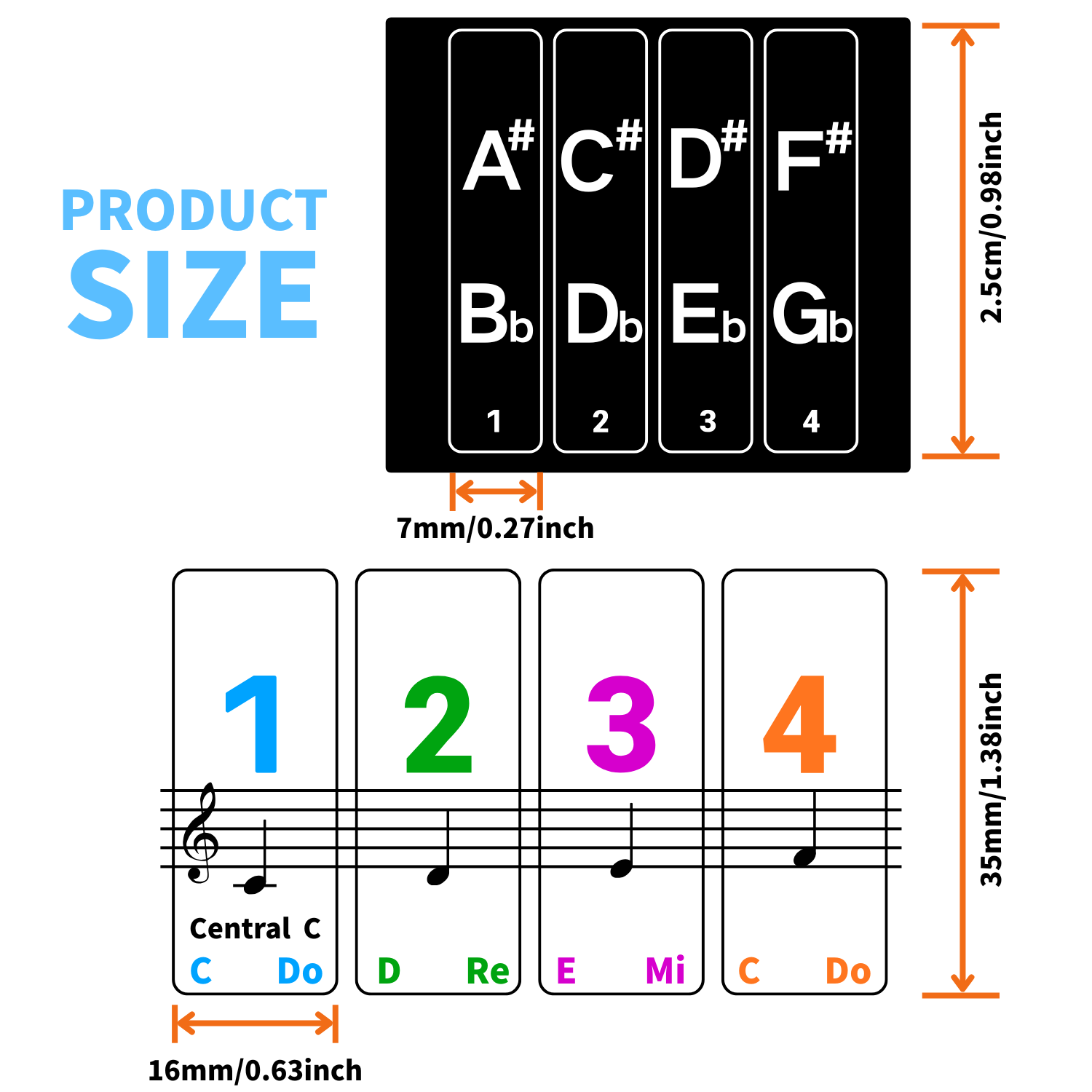 Stiker keyboard piano, cocok u - Keyboard Piano 61 Key ulasan dan harga
