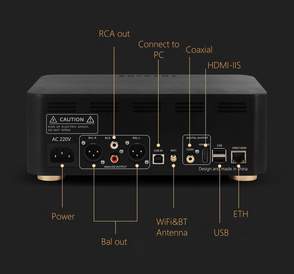 VOVOFOX-HiFi AP05S Pemutar Mus - Audio Music Mp3 ulasan dan harga