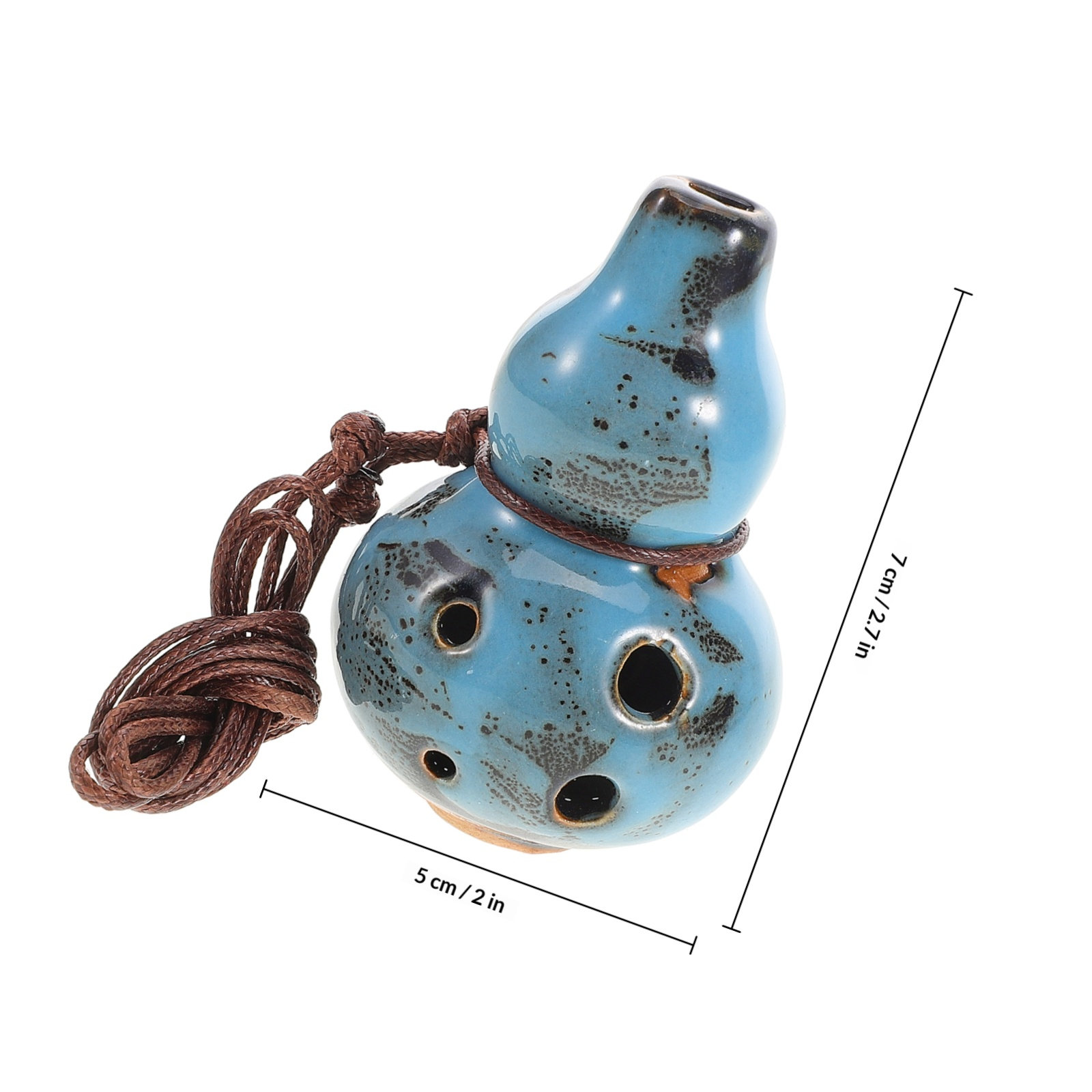 Ocarina Alto C 6 Lubang Bentuk - Ocarina Ceramic ulasan dan harga