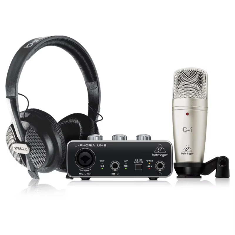 Paket Rekaman Lengkap Behringe - Audio Interface Usb ulasan dan harga