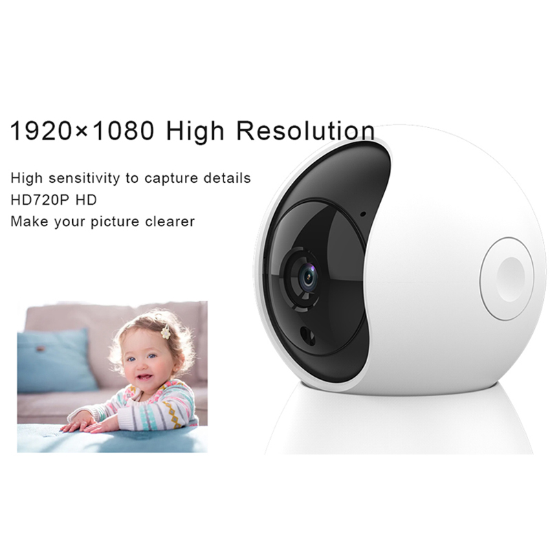 Kamera IP Pintar Tuya 2MP, Kam - Audio Hd Music ulasan dan harga