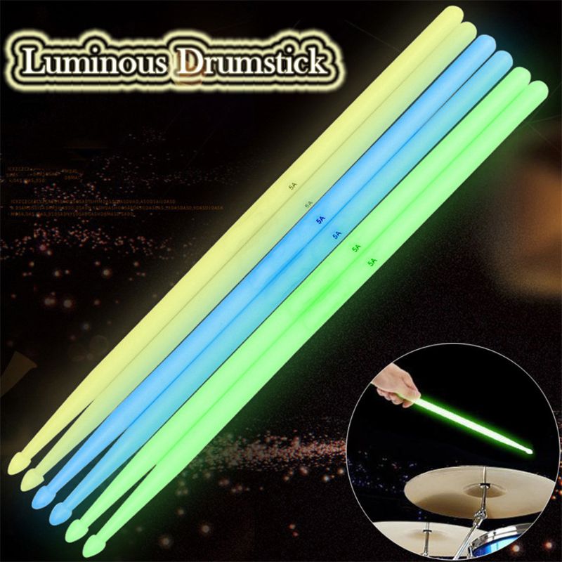 Stik Drum 5A yang Menyala dala - Drum Stick 5A ulasan dan harga